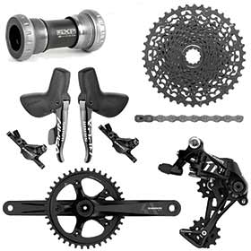 Sram apex 1 2024 hydraulic disc groupset