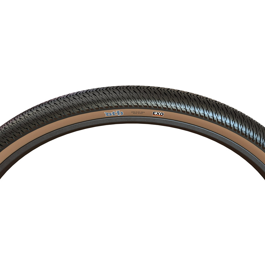 Maxxis DTH Mountain Bike Tire 26in 2.30 Black/Dark Tan Tubeless | eBay