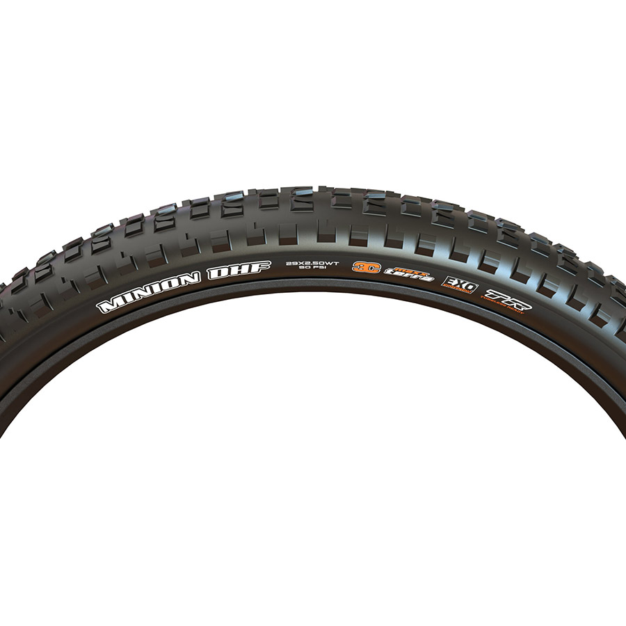 Maxxis Minion DHF Tire 20 x 2.40 Clincher Wire Black Dual BMX Bike