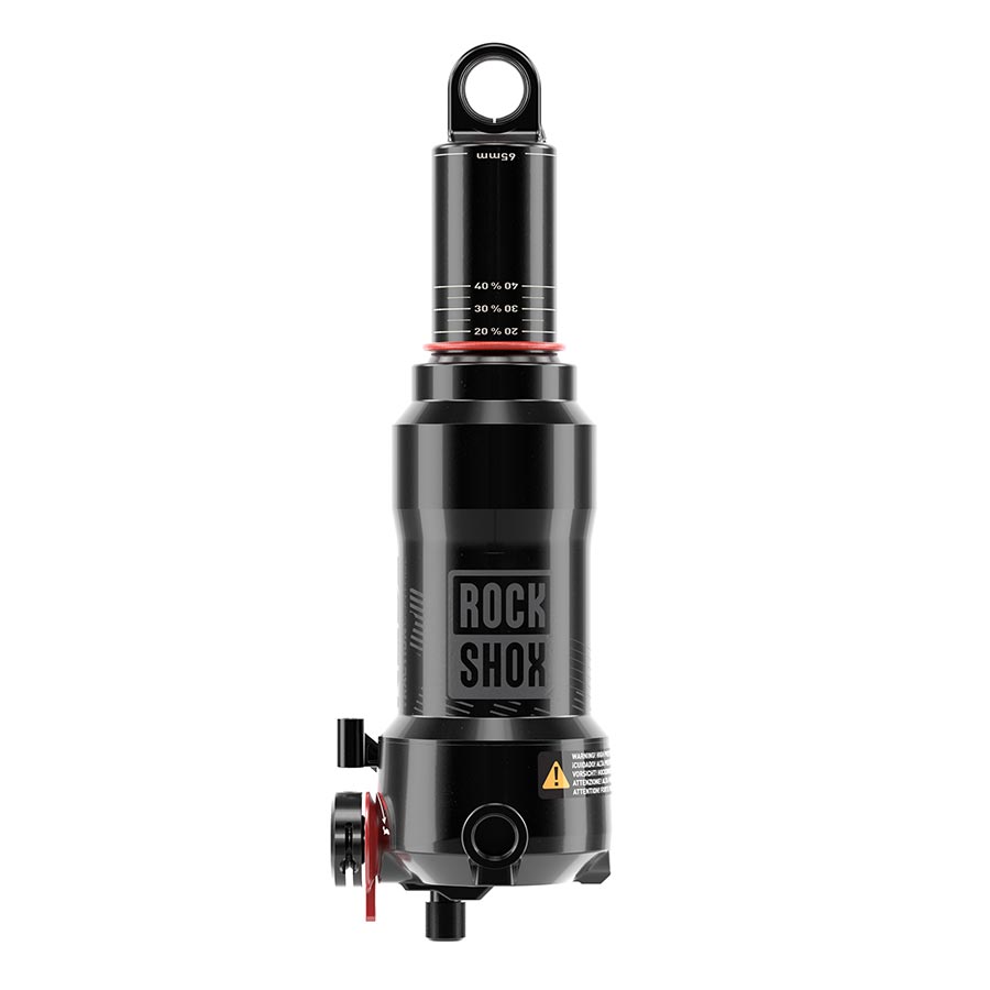 Задний амортизатор RockShox Deluxe Nude RL3 C1, 165x45, Проушина вала: Цапфа, Корпус