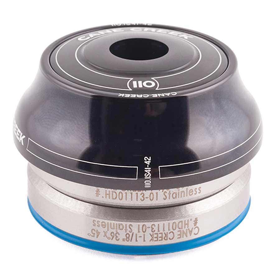 Cane Creek, 110 Int Set Tall Blk 1-1/8", 41mm Head-Tube IS41/28.6|IS41/30