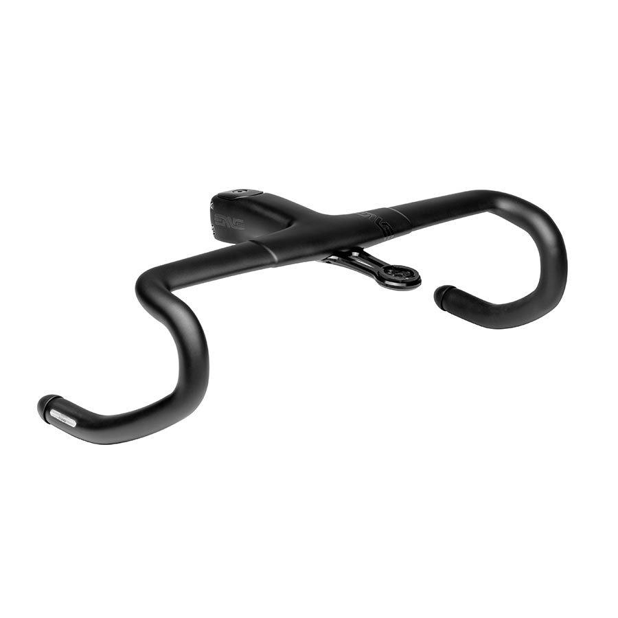 ENVE, SES AR Bar/110mm Stem Combo, Drop Handlebar, Integrated 110mm Stem, 420mm, Drop: 129mm, Reach: 76mm, Black