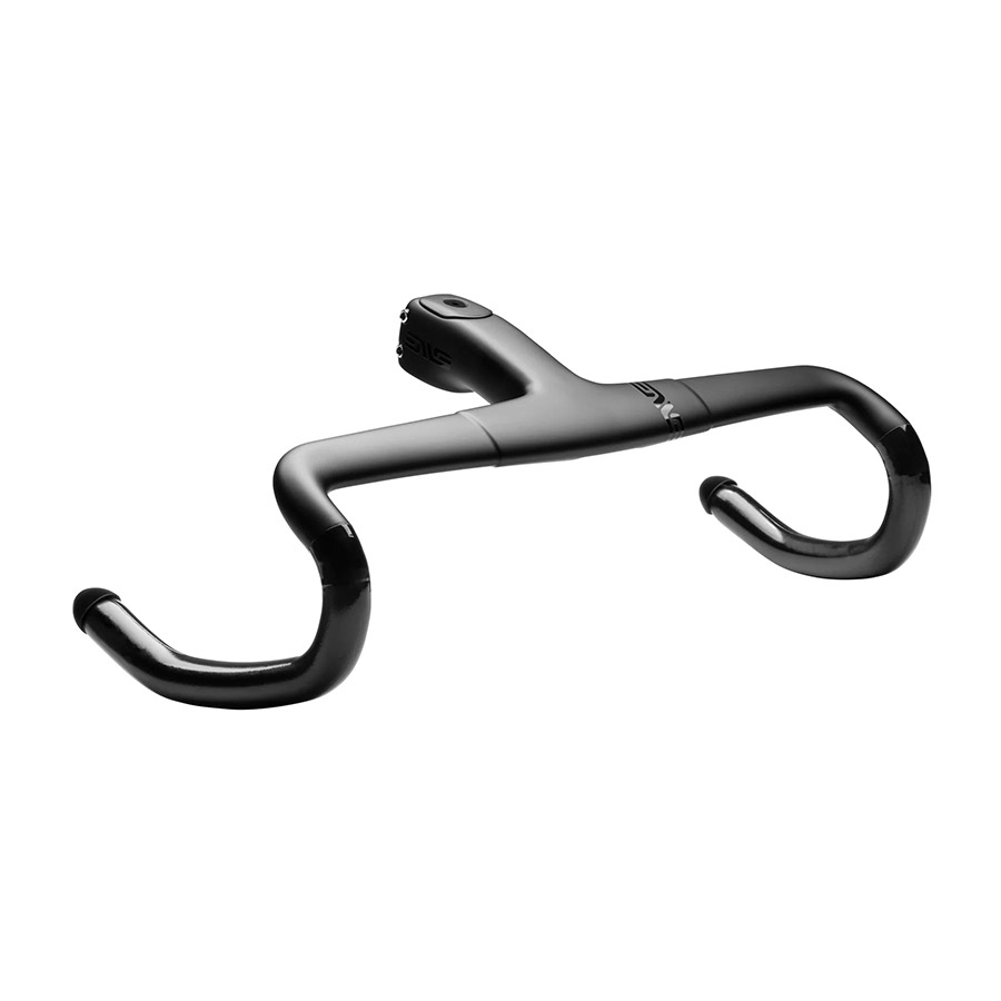 ENVE, SES AR Bar/110mm Stem Combo, Drop Handlebar, Diameter: Integrated 110mm, 440mm, Drop: 129mm, Reach: 76mm, Black