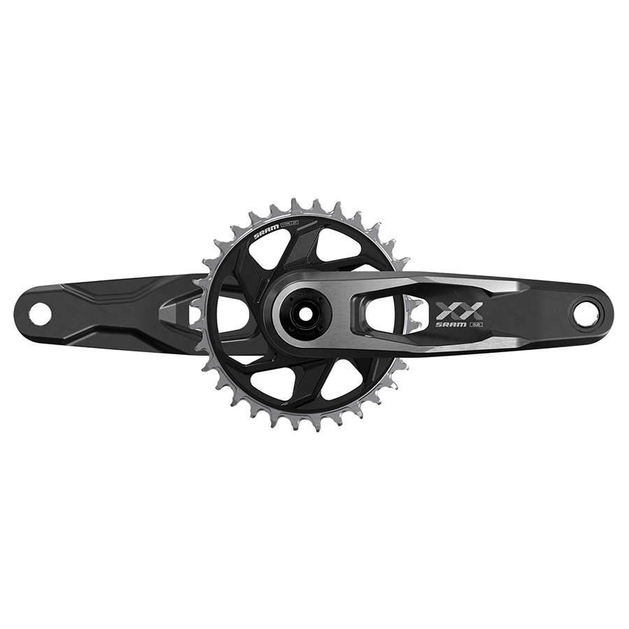 SRAM, XX Downhill CL55, Crankset, Speed: 7, Spindle: 28.99mm, BCD: Direct Mount SRAM 8 Bolt, 34, DUB, 160mm, Black, Boost