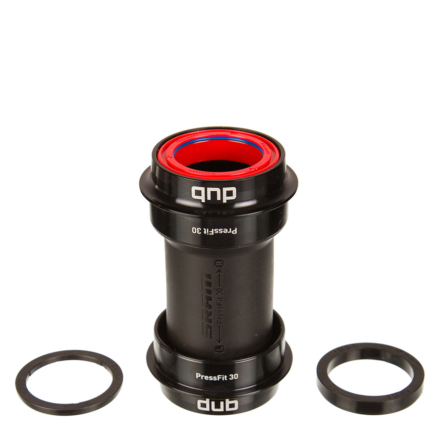 SRAM, DUB PF30 68 Wide Ceramic, Press Fit BB, PF30, Spindle: 28.99mm, Width: 68mm, Diameter: 46mm