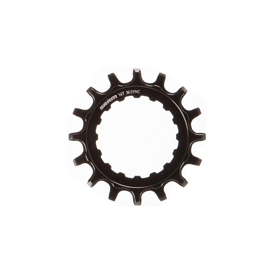 SRAM X-Sync For Bosch 16t spd Direct Mount Bosch Steel Single Black