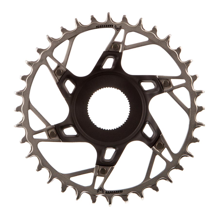 SRAM XX Eagle T-Type DM E-MTB STEPS 36t 12spd Direct Mount Aluminum/Steel Black
