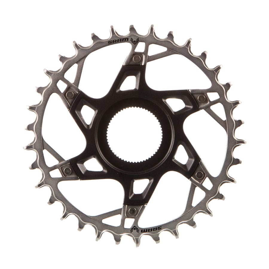 SRAM XX T-Type Fazua 34t 12spd Direct Mount Aluminum/Steel Silver