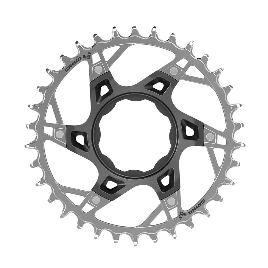 SRAM XX T-Type TQ 34t 12spd Direct Mount Aluminum/Steel Silver