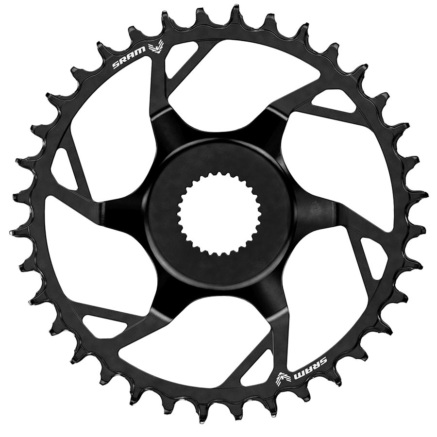 SRAM Bosch DU38 T-Type 38t 12spd Direct Mount Bosch DU38 Steel Black