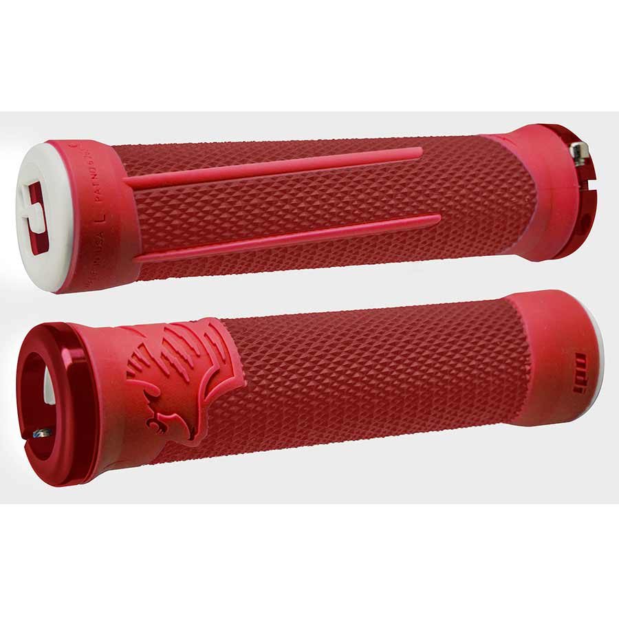 ODI, AG-2 Signature, Grips, 135mm, Red, Pair