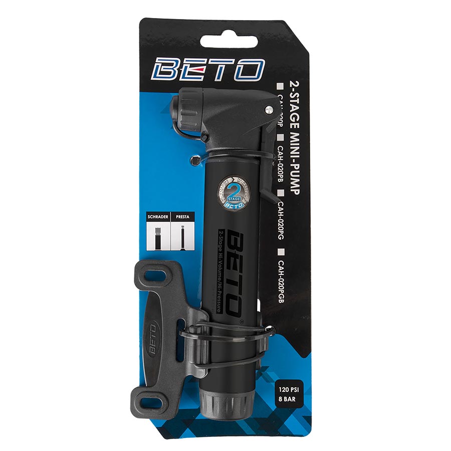 Beto 2 Stufen Pumpe 120psi reversibel, schwarz - Bild 3 von 3